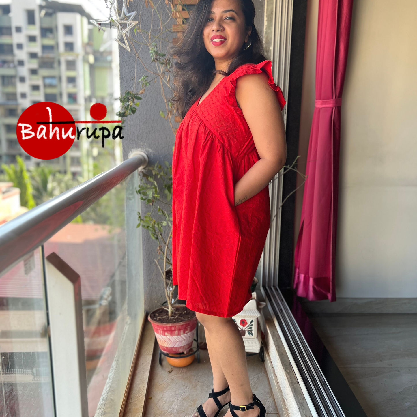 Candy Red Summer Dress
